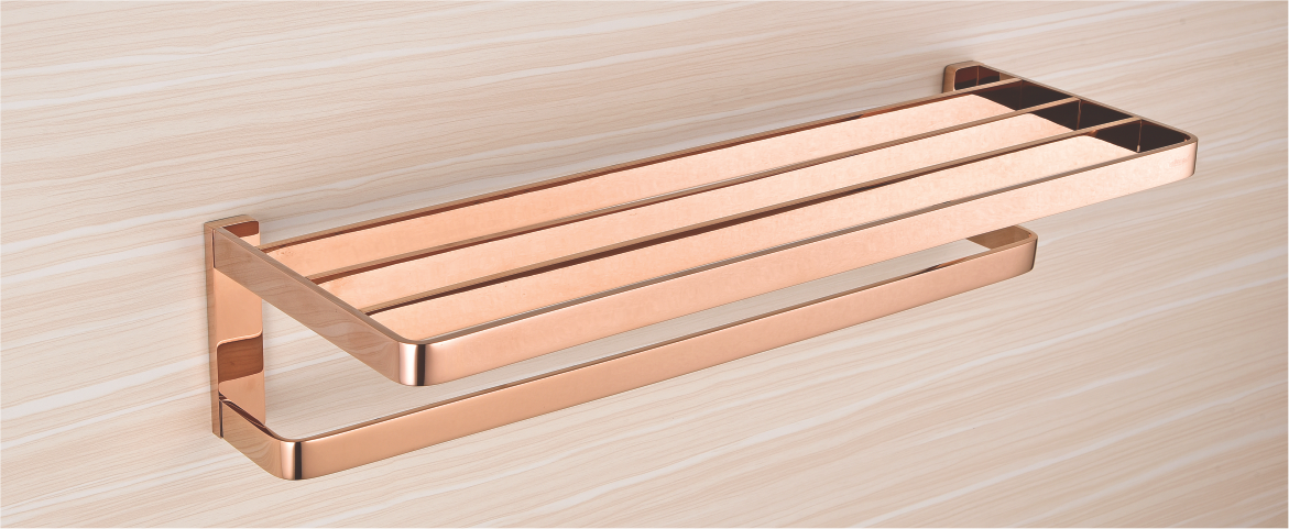 Towel Rack by Decor Brass Bath Tacori